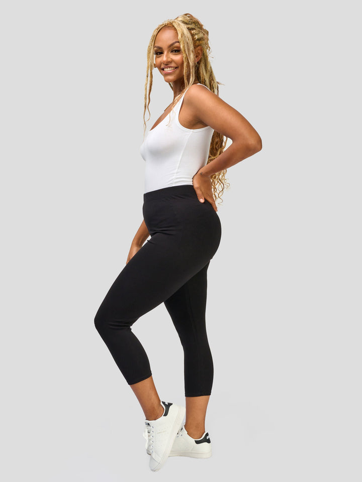 Vivo Essentials Capri Leggings - Black