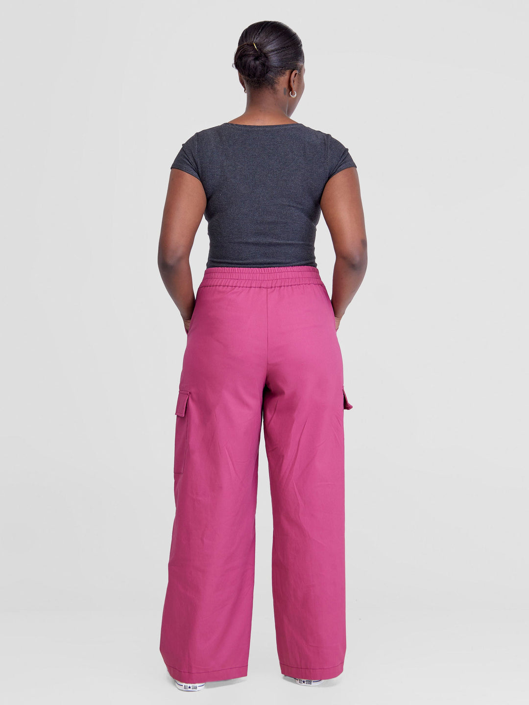 Zoya Yuni Cargo Pants - Dusty Pink