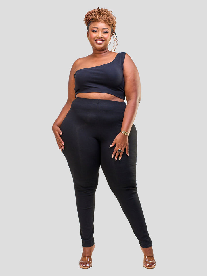 Vivo Essentials Full Length Leggings - Black