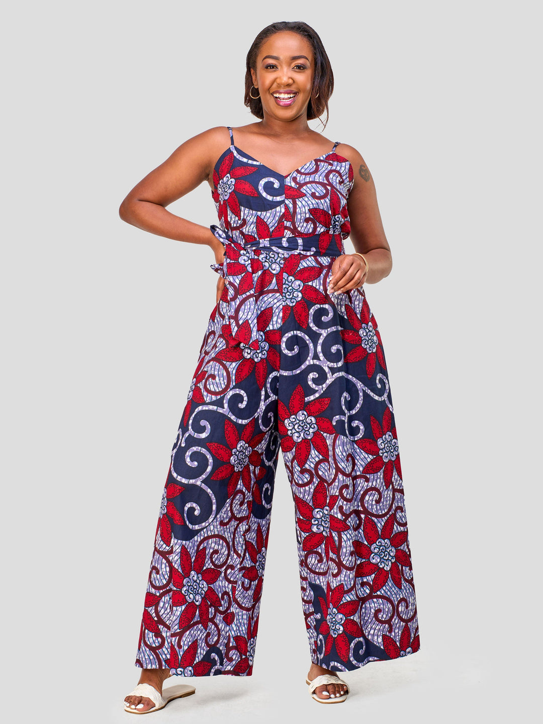 Vivo Safari Strappy Jumpsuit - Penda