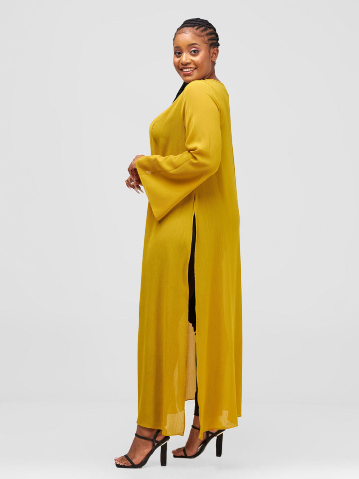 Vivo Maxi Kimono - Oil Yellow