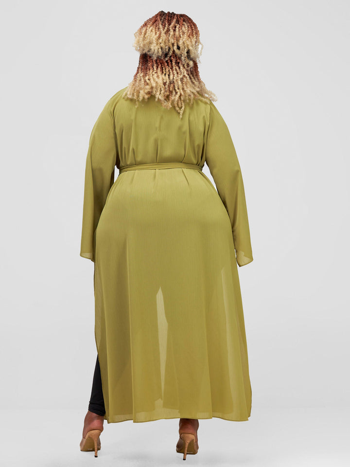 Vivo Maxi Kimono - Khaki Green