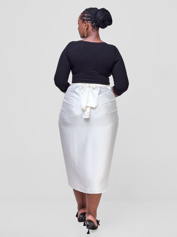 Vivo Sarong Skirt - White