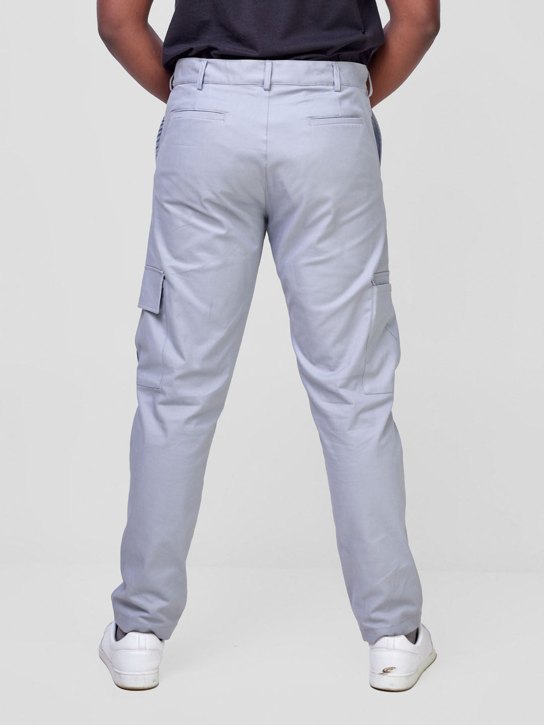 Safari Men's Cargo Pants - Light Grey