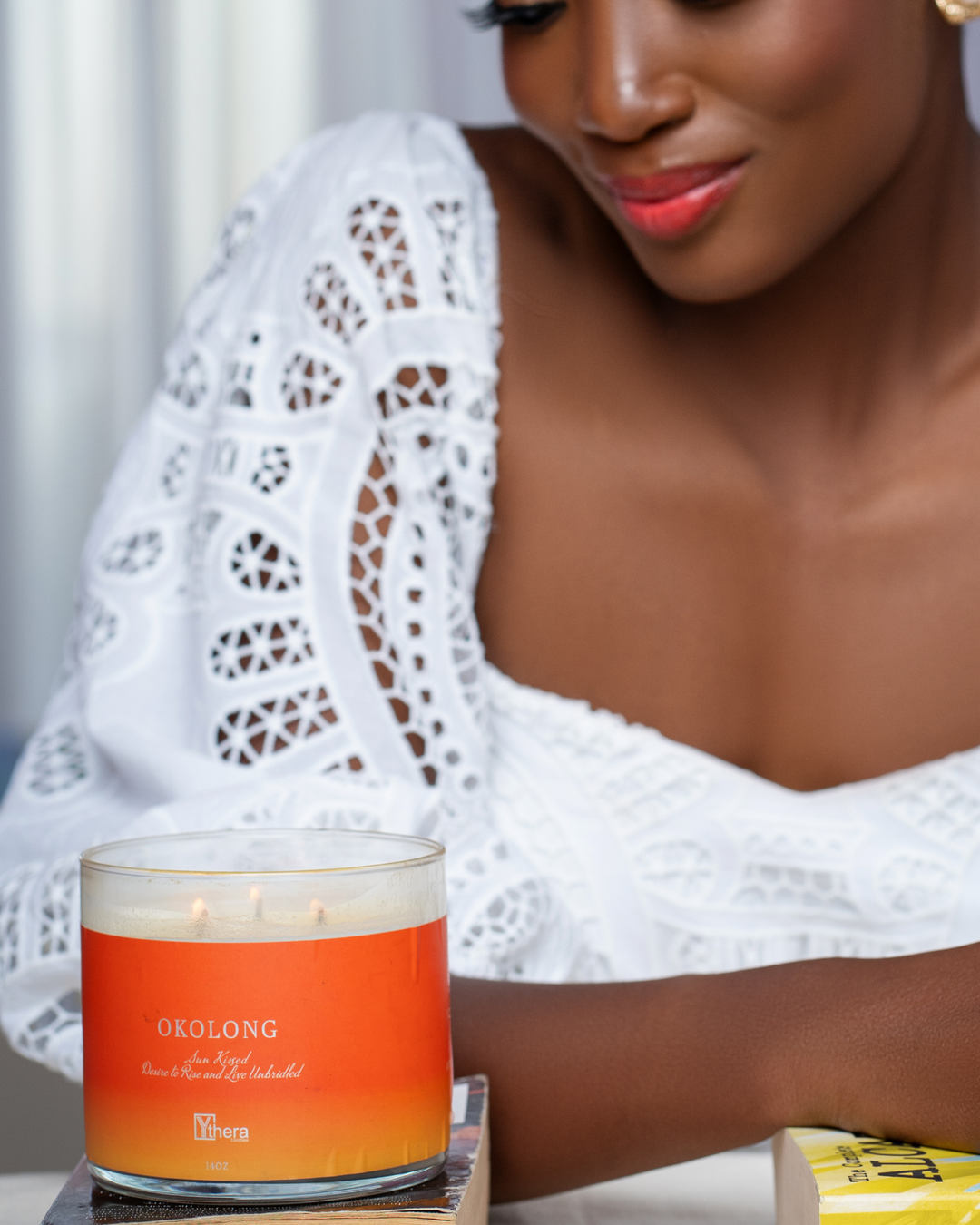 Ythera Okolong "Sun Kissed" 3-Wick Candle