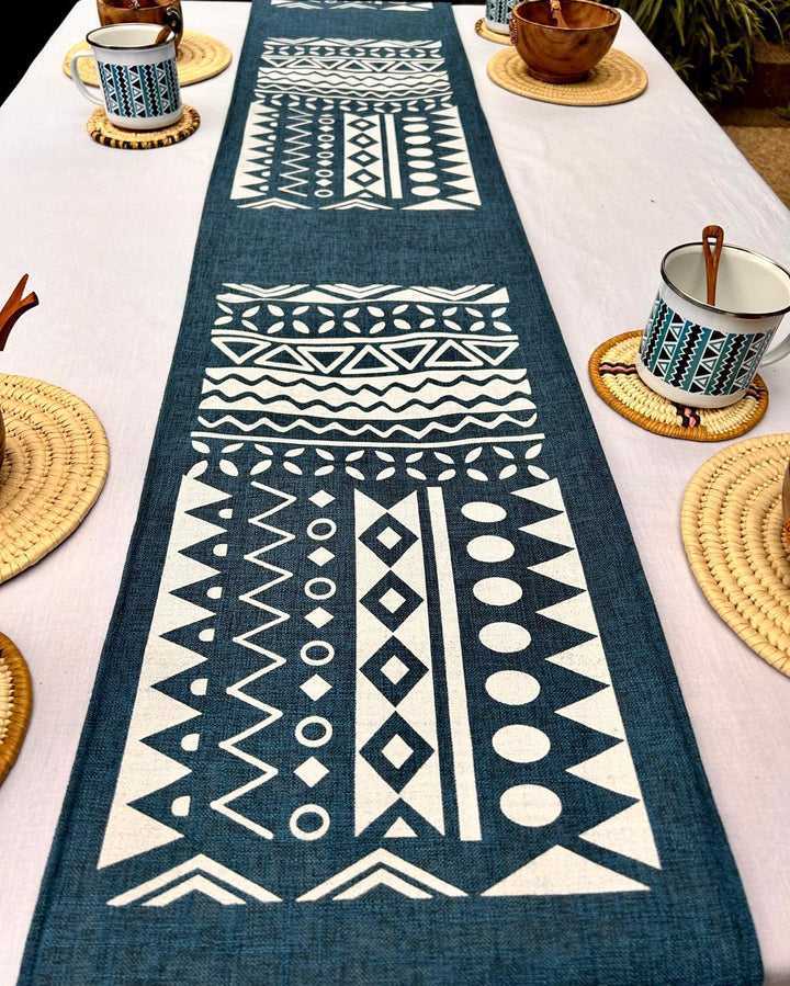 Anjiru Table Runners - Cotton Blend Fabric