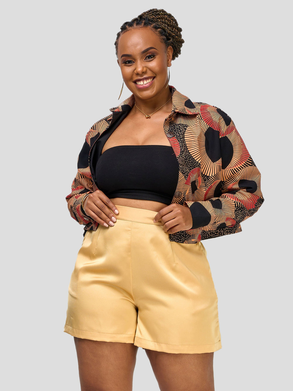 Vivo Safari Crop Jacket - Tunda