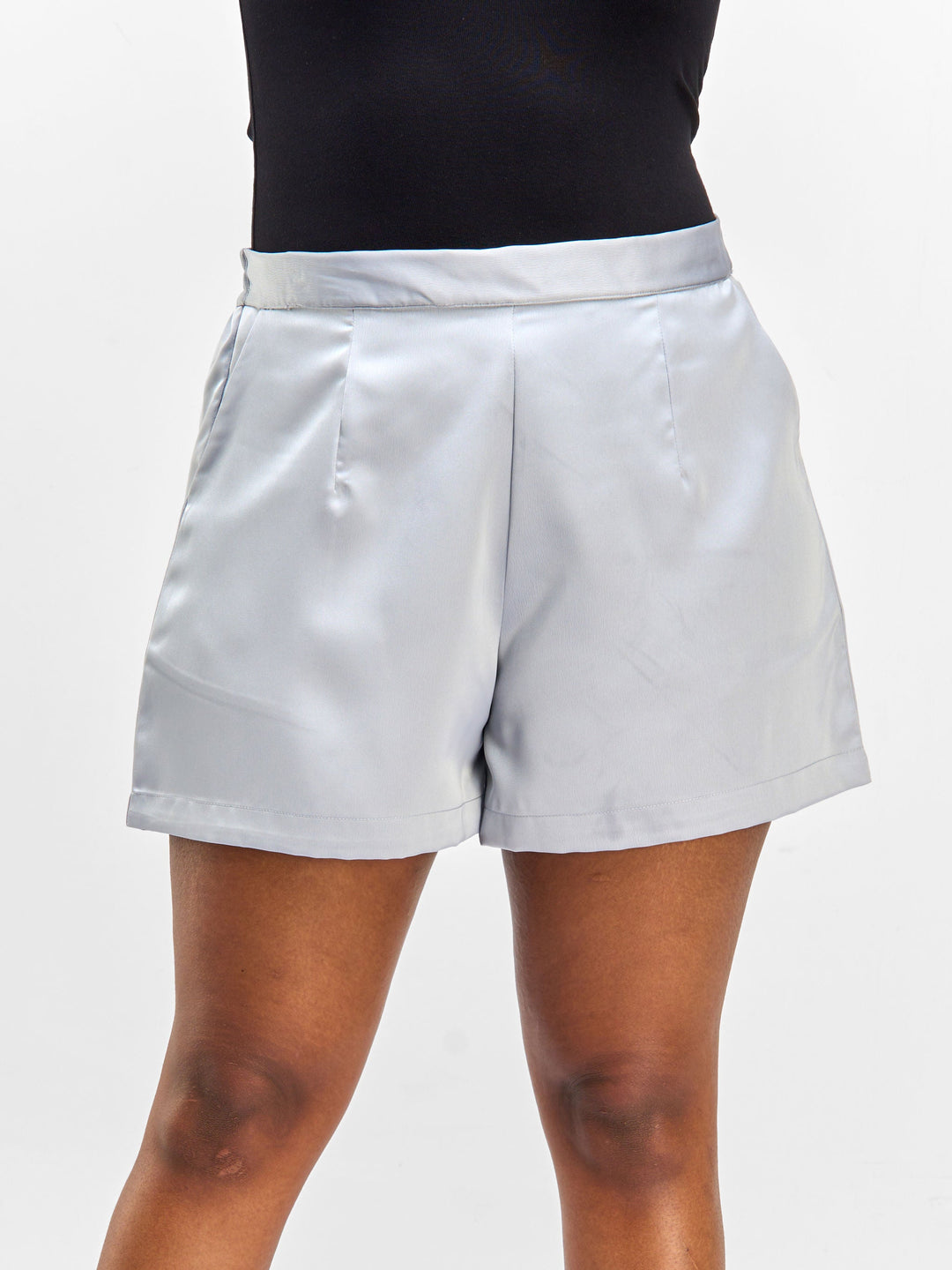 Vivo Nimali Satin Shorts - Grey