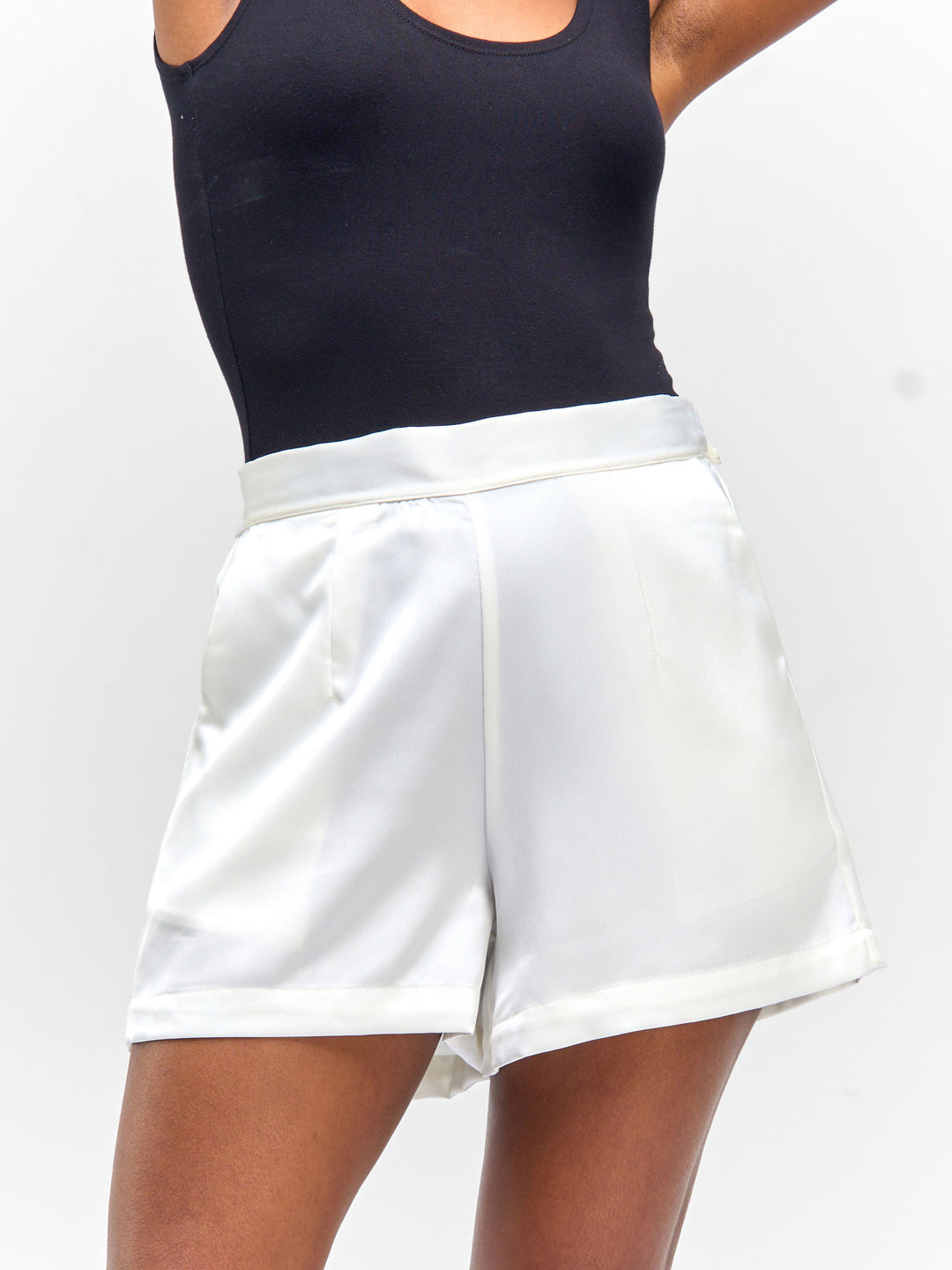 Vivo Nimali Satin Shorts - White