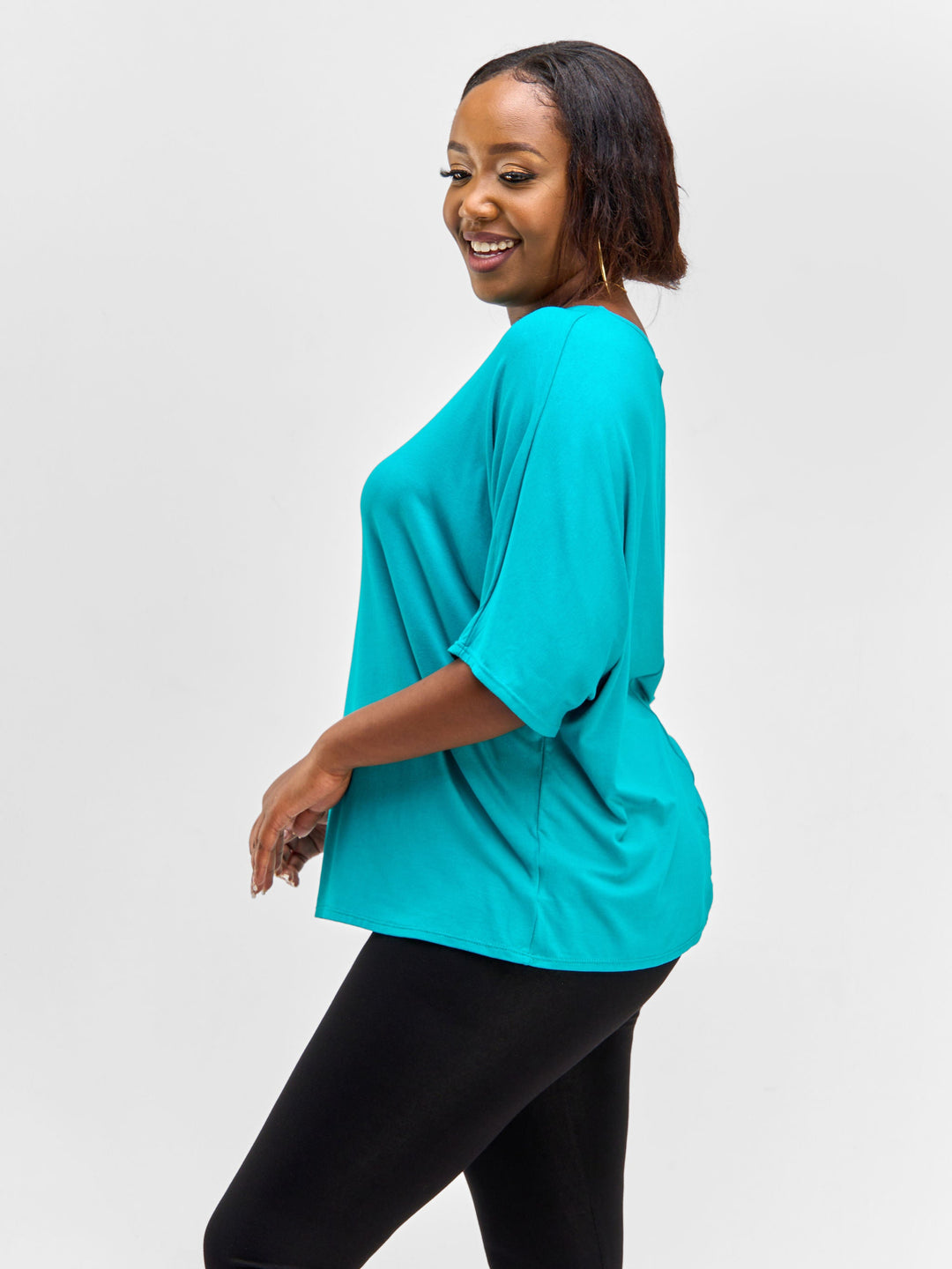 Vivo Essentials Jersey Top - Sea Green