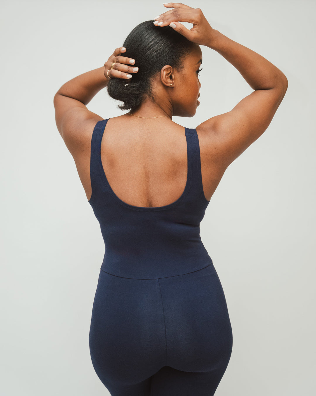 Vivo X This Is Essential Long Unitard - Navy Blue