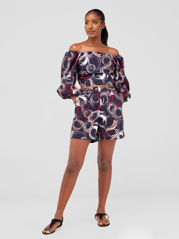 Vivo 2-Way Wrap Top - Hawi Print