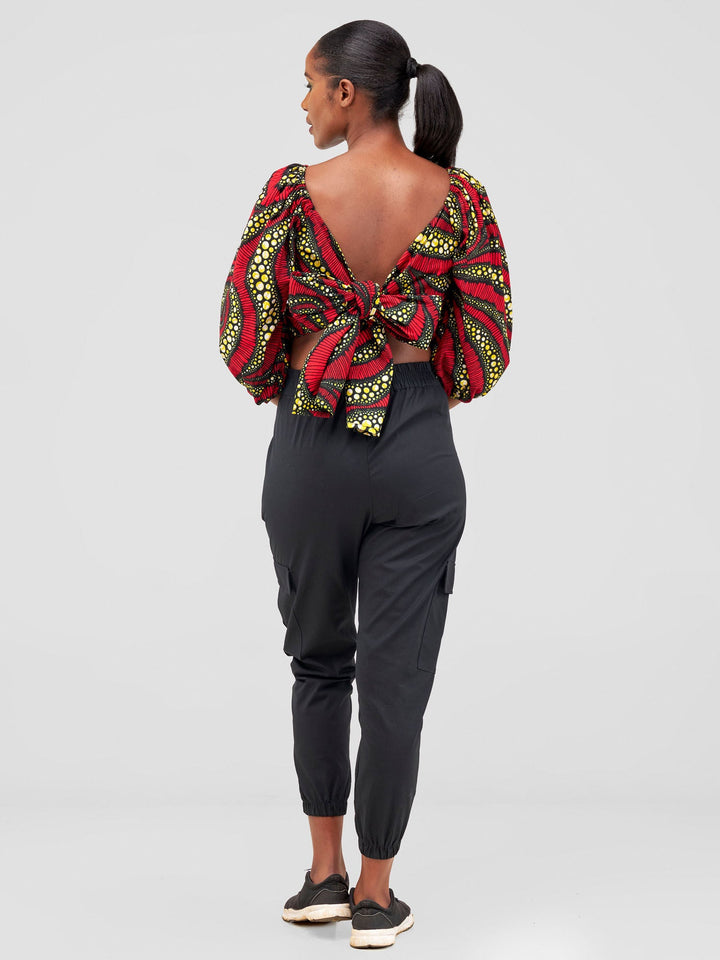 Vivo 2-Way Wrap Top - Zena Print